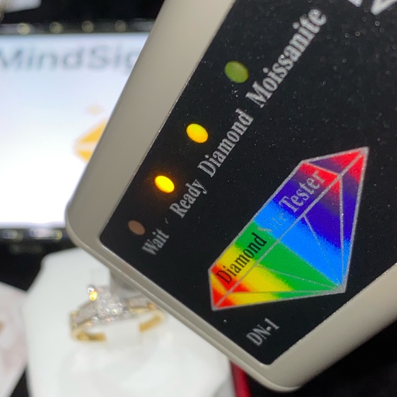 10k solid gold real diamond engagement bridal ring Free appraisal NOT PLATED wow - Picture 4 of 6